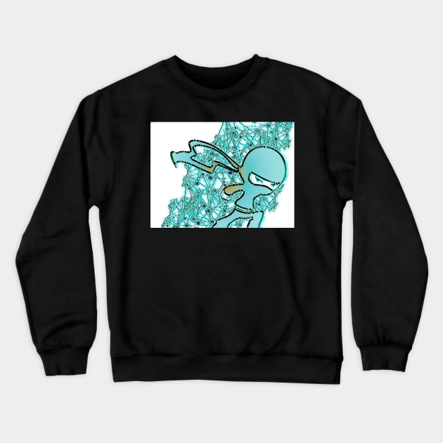 Data Ninja Crewneck Sweatshirt by Tovers
